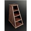 Image 1 : Red Painted Country Primitive Tiered Store Display