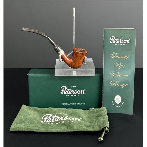 Peterson Calabash Smooth Fishtail Tobacco Pipe