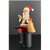 Image 2 : Signed Ceramic Santa Claus Shelf Sitter