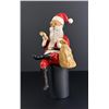 Image 3 : Signed Ceramic Santa Claus Shelf Sitter