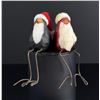 Image 1 : Carved Christmas Penguin Shelf Sitter Decorations
