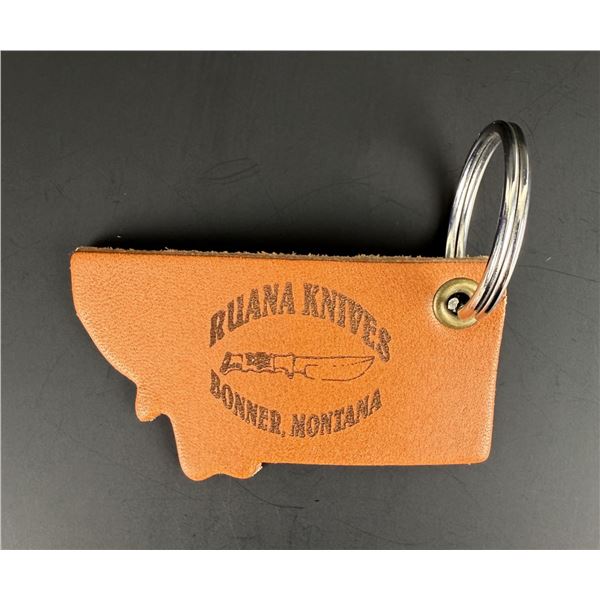 Ruana Knives Bonner Montana Keychain