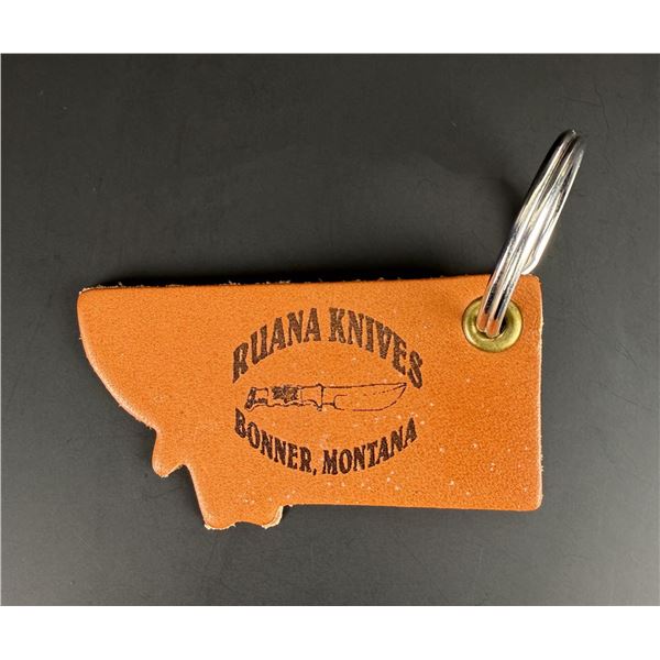Ruana Knives Bonner Montana Keychain