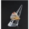 Image 2 : Navajo Sterling Silver Gold Filled Agate Ring