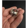 Image 4 : Navajo Sterling Silver Gold Filled Agate Ring