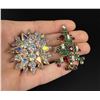Image 1 : Weiss Rhinestone Costume Jewelry Brooches