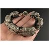 Image 3 : .800 Silver Islamic Taweez Prayer Scroll Bracelet