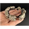 Image 4 : .800 Silver Islamic Taweez Prayer Scroll Bracelet