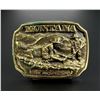 Image 2 : Bob Scriver Montana The Prospector Belt Buckle