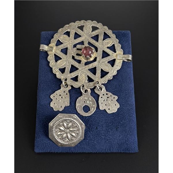 Islamic Afghan .900 Silver Kuchi Pendants