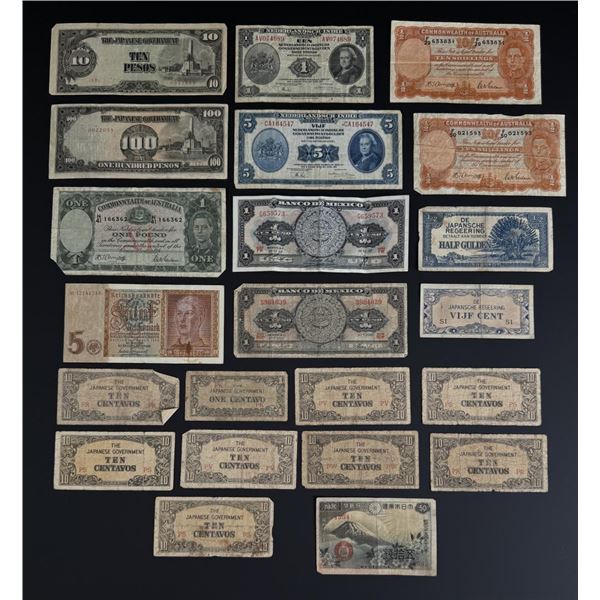 Collection of Foreign Currency