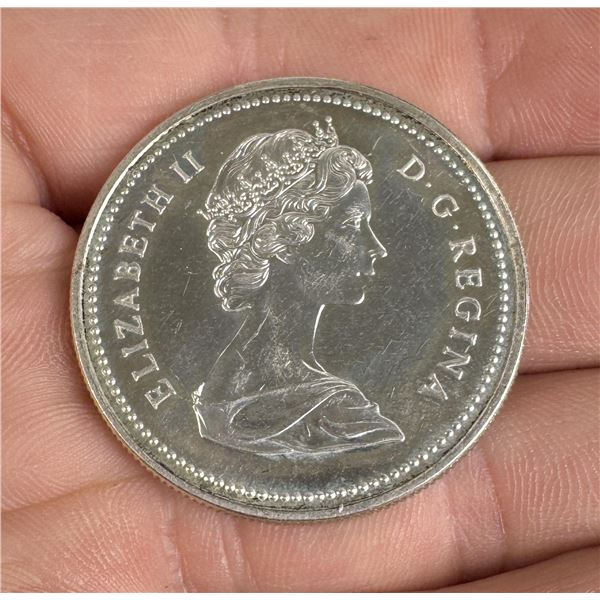 1873 1973 Canada Silver Dollar