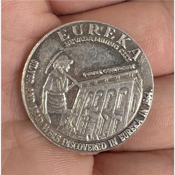Eureka California Mr B Casino Silver Token