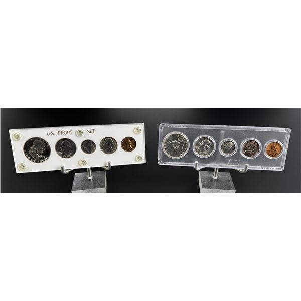 1952 1953 Silver Proof Sets