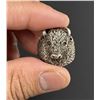 Image 5 : Sterling Silver Buffalo Motorcycle Biker Ring