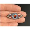 Image 1 : Micro Mosaic Italian Floral Brooch