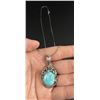 Image 4 : Sterling Silver Turquoise Necklace