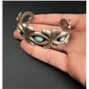 Image 2 : Navajo Sterling Turquoise Tufa Cast Bracelet