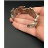 Image 3 : Navajo Sterling Turquoise Tufa Cast Bracelet