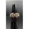 Image 8 : Navajo Sterling Turquoise Tufa Cast Bracelet