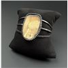Image 3 : Navajo Sterling Silver Mammoth Ivory Bracelet