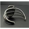 Image 6 : Navajo Sterling Silver Mammoth Ivory Bracelet