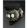 Image 4 : H. Yazzie Navajo Sterling Silver Watch Bracelet
