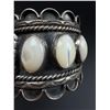 Image 8 : H. Yazzie Navajo Sterling Silver Watch Bracelet