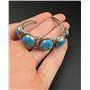 Image 3 : Navajo Sterling Silver Turquoise Bracelet