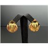 Image 2 : Micro Mosaic Italian Floral Earrings