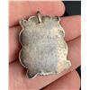 Image 4 : Navajo Sterling Silver Montana Agate Pendant
