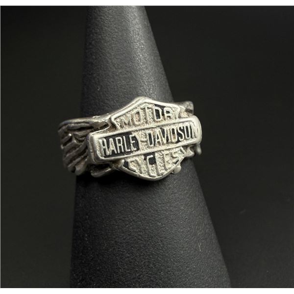Harley Davidson Motorcycles Sterling Silver Ring