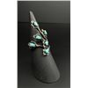 Image 2 : Dennis Kalisteo Sterling Silver Turquoise Ring