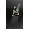 Image 3 : Dennis Kalisteo Sterling Silver Turquoise Ring
