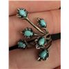 Image 5 : Dennis Kalisteo Sterling Silver Turquoise Ring