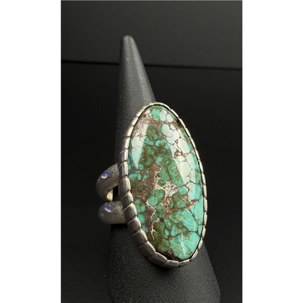 Navajo Sterling Silver Turquoise Ring