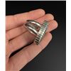 Image 6 : Navajo Sterling Silver Turquoise Ring