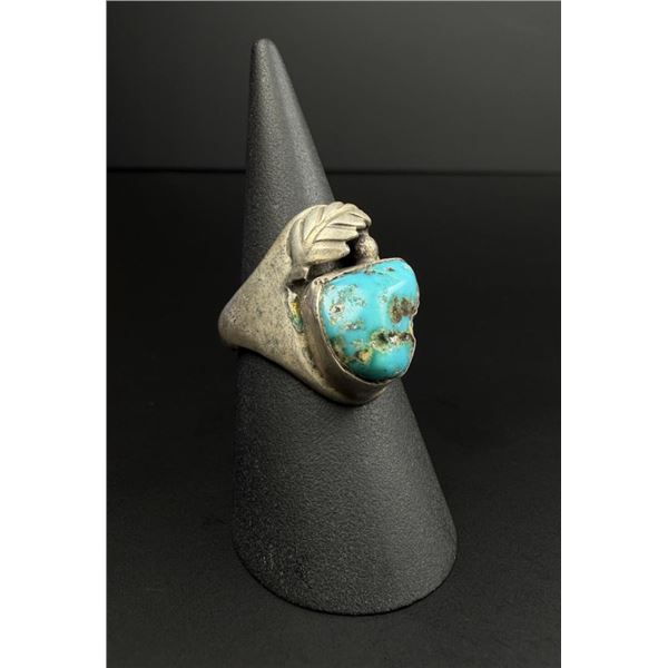 Navajo Sterling Silver Turquoise Ring