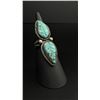 Image 1 : Navajo Sterling Silver Turquoise Ring