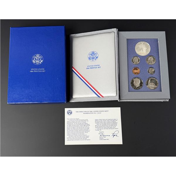 1986 United States Mint Prestige Proof Set