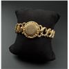 Image 1 : Victorian Gold Filled Locket Sweetheart Bracelet