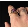 Image 1 : Sterling Silver Star Ruby Ring