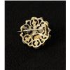Image 2 : Victorian Hungarian Sterling Blue Paste Brooch