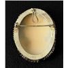 Image 2 : Victorian .800 Silver Shell Cameo Brooch