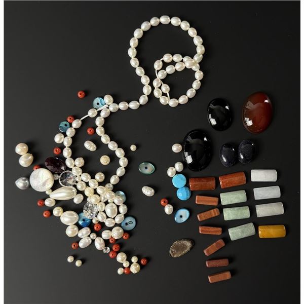 Collection of Jewelry Findings Cabochons