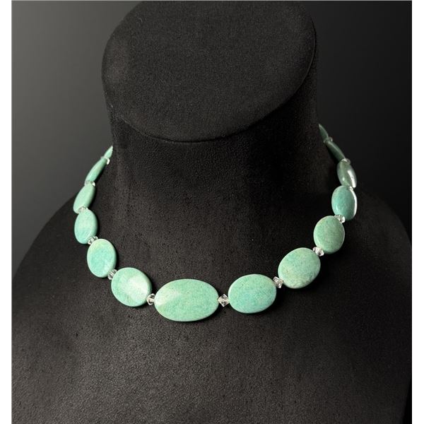 14K Gold Filled Amazonite Necklace