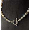 Image 3 : Carved Montana Picture Agate Bead Necklace