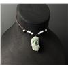Image 1 : Chinese Carved Jade Jadeite Pixiu Necklace