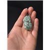 Image 3 : Chinese Carved Jade Jadeite Pixiu Necklace