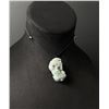 Image 1 : Chinese Carved Jade Jadeite Pixiu Necklace